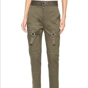 Alexander Wang high waisted cargo pants